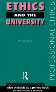 Ethics and the University