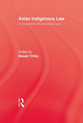 Asian Indigenous Law