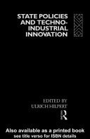 State Policies and Techno-Industrial Innovation