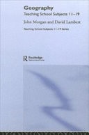 Geography: Teaching School Subjects 11-19