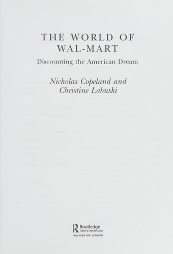 The World of Wal-Mart