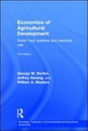 Economics of Agricultural Development