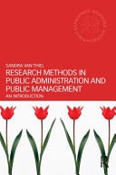 Research Methods in Public Administration and Public Management: An Introduction