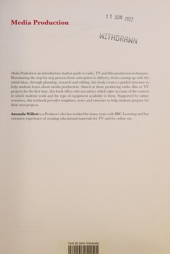 Media Production: A Practical Guide to Radio & TV
