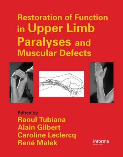 Restoration of Functions in Upper Limb Paralyses and Muscular Defects