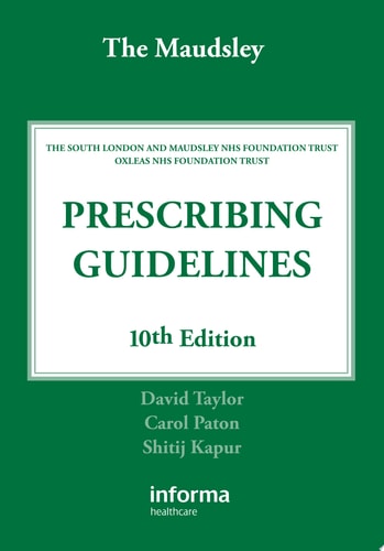 Maudsley Prescribing Guidelines