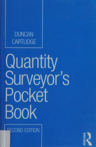 Quantity Surveyor's Pocket Book