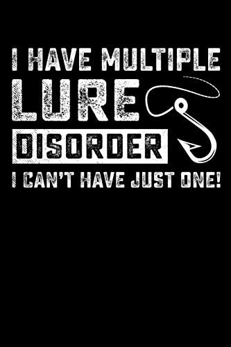 Lure Disorder: 150 Page College-Ruled Notebook for Fishing Addicts