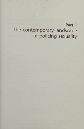 Policing sex