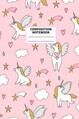 Composition Notebook: Beautiful Wide Ruled Blank Lined Journal Notebook