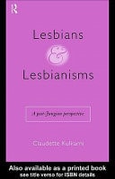 Lesbians and Lesbianisms