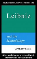 Routledge Philosophy GuideBook to Leibniz and the Monadology