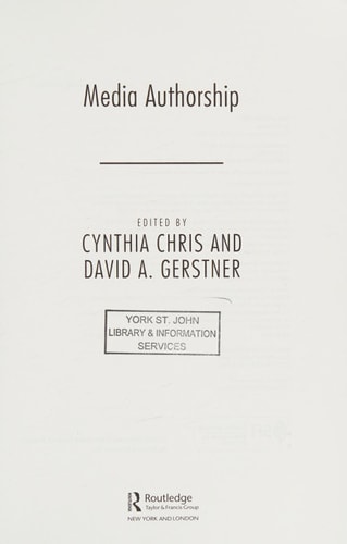 Media Authorship