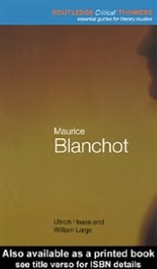 Maurice Blanchot