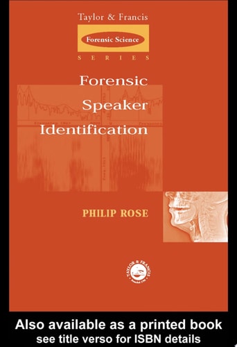 Forensic Speaker Identification