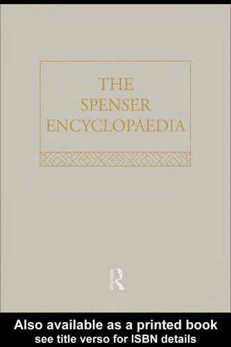 The Spenser Encyclopedia