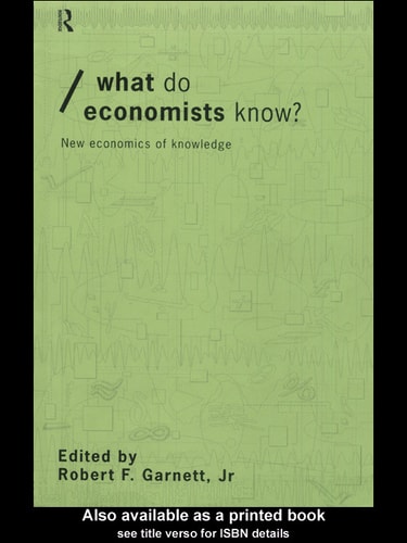 What Do Economists Know?