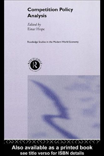 Competition Policy Analysis