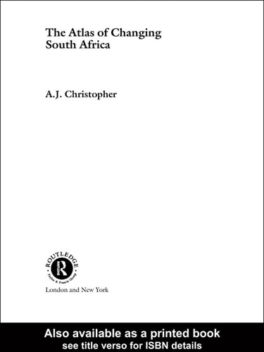 Atlas of Changing South Africa