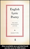 English Lyric Poetry