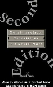 Metal-Insulator Transitions