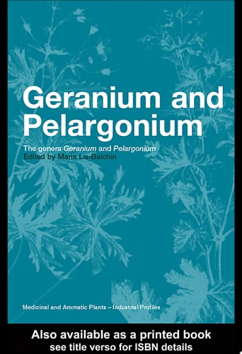 Geranium and Pelargonium: History of Nomenclature, Usage and Cultivation