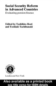 Social Security Reform in Advanced Countries: Evaluating Pension Finance