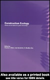 Construction Ecology