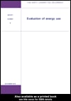 Evaluation of Energy Use