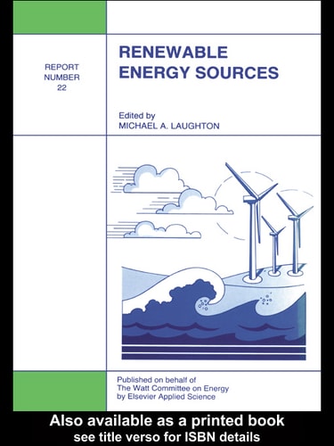 Renewable Energy Sources