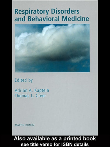 Respiratory Disorders and Behavioral Medicine