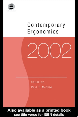 Contemporary Ergonomics 2002