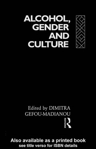 Alcohol, Gender, and Culture