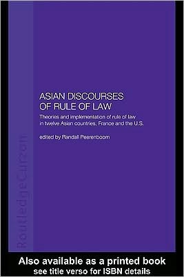 Asian Discourses of Rule of Law
