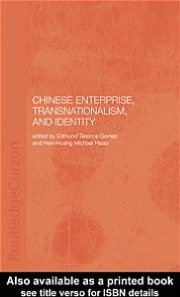 Chinese Enterprise, Transnationalism, and Identity