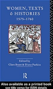 Women, Texts and Histories 1575-1760