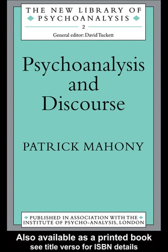 Psychoanalysis and Discourse