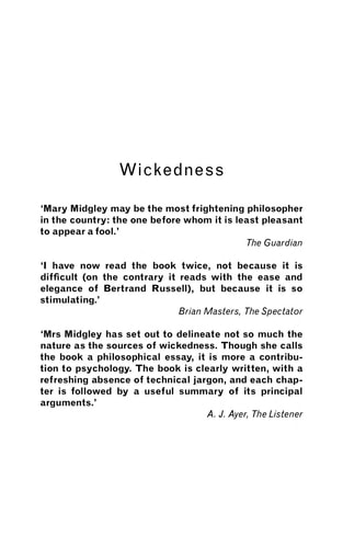 Wickedness