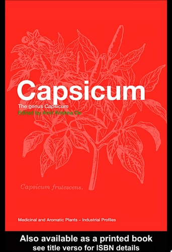 Capsicum The Genus Capsicum