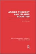 Arabic Thought and Islamic Societies
