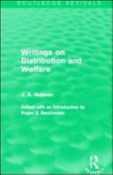 Writings on Distribution and Welfare