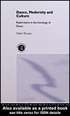 Dance, Modernity and Culture