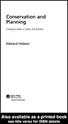 Conservation and Planning