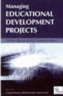 Managing Educational Development Projects
