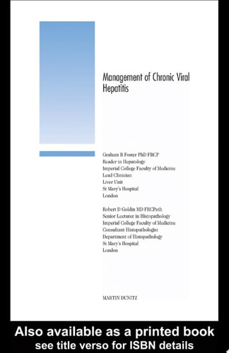 Management of Chronic Viral Hepatitis