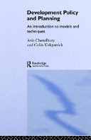 Development Policy and Planning: An Introduction to Models and Techniques