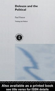 Deleuze and the Political