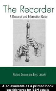 The Recorder: A Research and Information Guide
