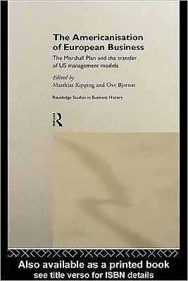 The Americanisation of European Business