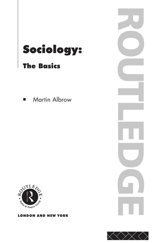 Sociology: The Basics